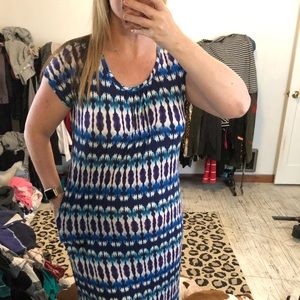 Carole Hoffman heavenly soft tie-dyed dress